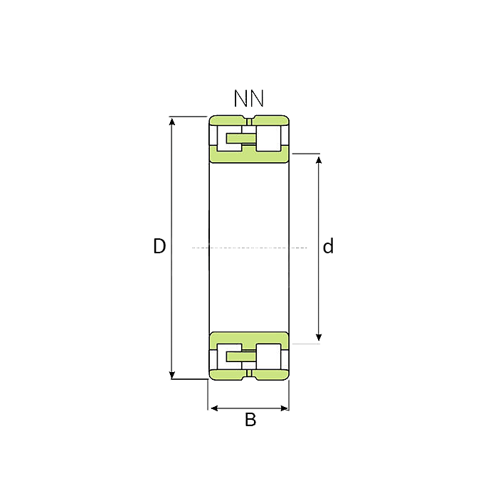 Подшипник NN3030-SP-W33 ISB